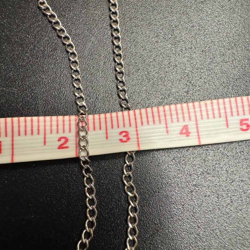 Classic Silver Chain Necklace - Picture 4 of 6